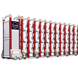Heavy-Load Stainless Steel Electric Retractable Folding Commercial Driveway Gate