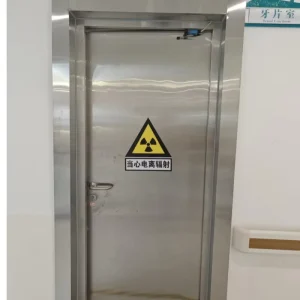 Hermetically Sealed Lead Door for Hospital Nuclear Medicine, Anti-Radiation, Custom
