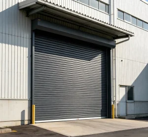High Density PU Foam Color Steel Insulated Roller Shutter Thermal Break Anti-Theft Rolling Gate