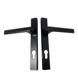 High Quality Aluminum Alloy Door Handle Lock Easy Installation Entry Exterior Hotel Villa Apartment Workshop Office Doors Modern