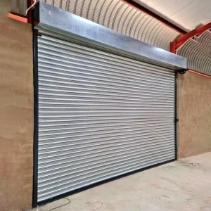 High Quality Commercial Automatic Steel Rolling Door for Outdoor Garage Application