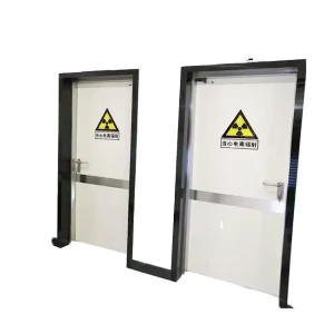 High Quality X-Ray Room Doors Airtight Lead Panel Stainless Steel Modern Design Thermal Insulation for Hospital