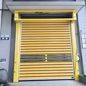 High-Speed Automatic Electric Aluminum Composite Waterproof Rolling Shutter Door for Workshop