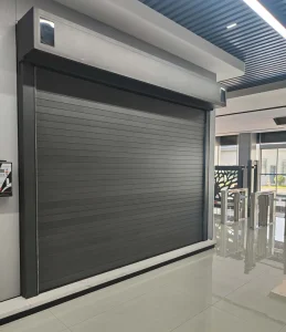 High-Speed Automatic Hard Aluminum Alloy Rolling Shutter Door for Garage, Warehouse and Commercial Buildings