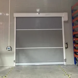 High Speed Industrial PVC Roll-Up Door with Variable Frequency Automatic Fast Action for Warehouse