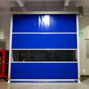 High-Speed PVC Rolling-Up Shutter Door for Workshops