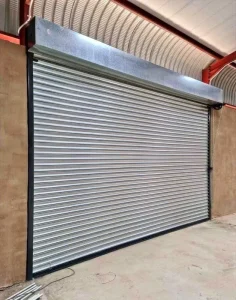 High-Speed Remote Electric Aluminum Garage Roll-Up Door for Residential Use
