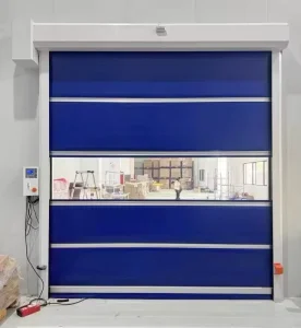High Speed Roll Up Door Insulated with Thermal Insulation Cotton Galvanized Steel or Stainless Steel Custom Size for Cold Room