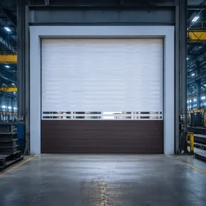 High-speed Aluminum Spiral Roller Shutter Door Industrial Rolling Gate