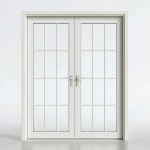 Hinged Entrance Door AAMA Standard Laminated Safety Glass Hurricane-Proof Low Threshold Villa Access