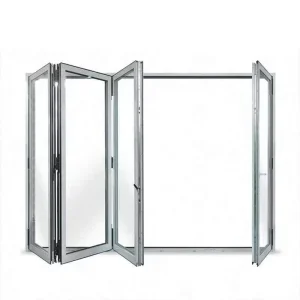Horizontal Folding Window 316L Marine Grade Stainless Steel Commercial Roller Hinge Multi-Point Lock Modern Kitchen
