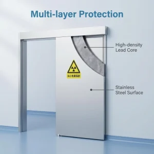 Hospital CT MRI Room Radiation Protection Lead Lined X-Ray Door Custom Size