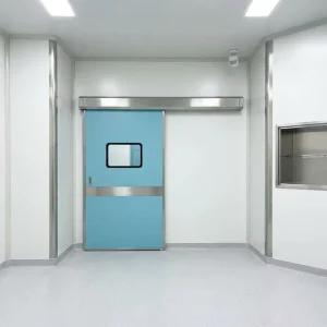 Hospital Hermetic Automatic Sliding Door with Airtight Drive System for Intensive Care and Isolation Rooms
