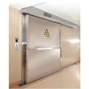 Hospital Operating Room X-ray Protective Lead Door, 2 mm 2.5 mm Pb 3 mm Pb, Power Coating, Blue