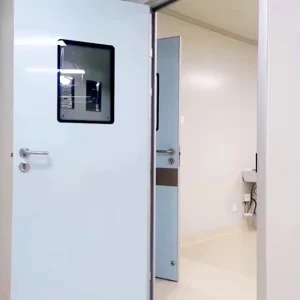 Hospital Stainless Steel Swing Door Clean Room Airtight Windproof Hermetic Door