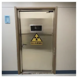 Hospital X-Ray-Proof Pb-Inlay HPL-Finished Sliding Lead Door