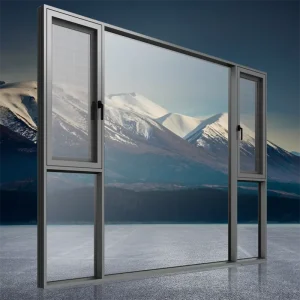 Hotel Project High Quality Double Glass Double Glazed Aluminum Windows Balcony Aluminum Casement Windows