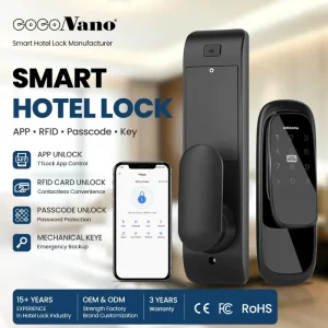 Hotel Smart Password Door Lock with Multiple Unlocking Modes
