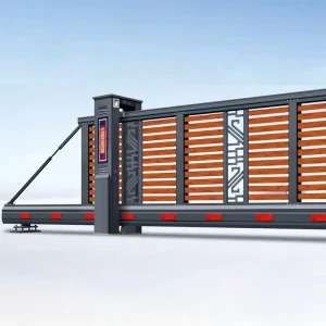 House Boundary Wall Main Gate, Aluminum Sliding Gate & Driveway Retractable Gate