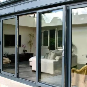 Household Folding Tempered Glass Door