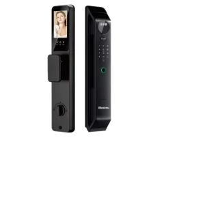 Household Universal Aluminum Alloy Fingerprint Password Smart Door Lock for Indoor Wooden Doors Office Split-Type Spherical Lock