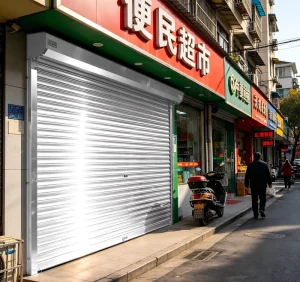 Hurricane Proof Color Steel Insulated Rolling Shutter Waterproof Anti-Cold Industrial Roll Up Door