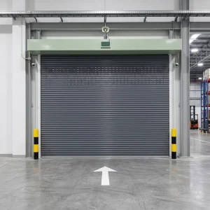 Hurricane-Proof Steel Roller Shutter Garage Door for Warehouse or Exterior Use