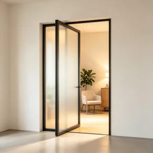 Impact-Resistant Sliding Door with AAMA Standard Laminated Safety Glass Hurricane-Proof Villa Front Door