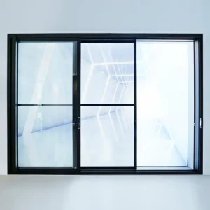 Indoor Aluminum Sliding Glass Door with Track for Balcony