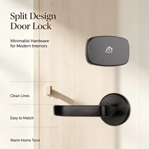 Indoor Split-Handle RFID Card Hotel Door Lock with Quick Unlock and Room Access Control