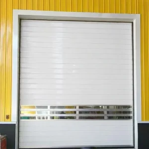 Industrial Aluminum Alloy Rapid Roll Door for Garage with Finished Surface