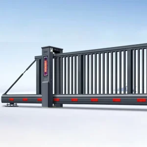 Industrial Aluminum Cantilever Gate, Automatic Electric Privacy and Driveway Sliding Gate