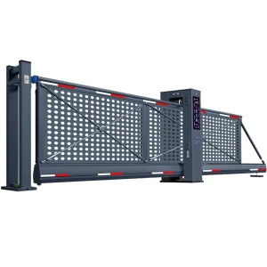 Industrial Automatic Aluminum Alloy Suspended Trackless Telescopic Sliding Gate, 7m