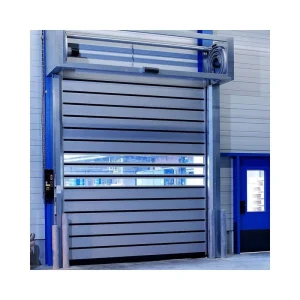 Industrial Automatic Aluminum Electric High-Speed Metal Garage Rolling Door for Workshops