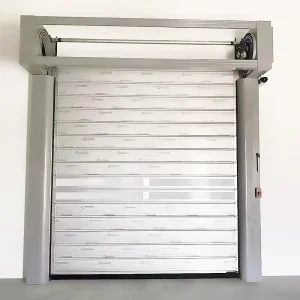 Industrial Automatic Aluminum Rolling Door Fast Interior Use