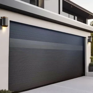 Industrial Automatic Overhead Vertical-Lift Roller Shutter Garage Door, 40 mm Thick Insulated
