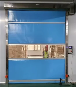 Industrial Automatic PVC High-Speed Electric Roller Shutter Door Waterproof