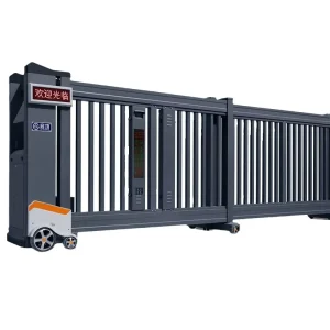 Industrial Durable Sliding Gate for Factory Park Telescopic Section Automatic Electric Gate