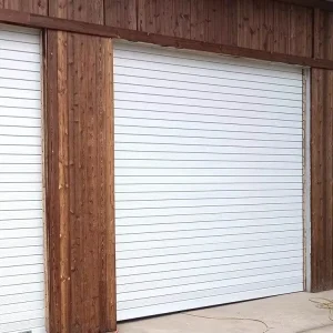 Industrial Electric Automatic Roll-Up Metal or Aluminium Overhead Garage Roller Shutter Door