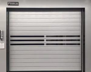 Industrial Electric Galvanized Aluminum Alloy Rolling Shutter Door