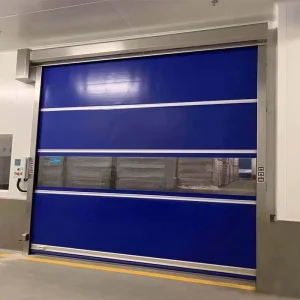 Industrial Fast PVC Rolling Shutter Door Anti-Theft Customizable
