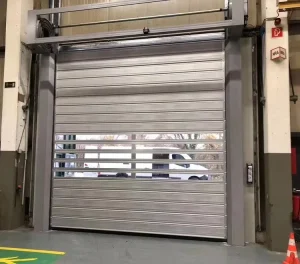Industrial Garage Aluminum Alloy Spiral Hard Door High Speed Fast Door Stainless Steel Shutter Rolling Doors For Warehouse