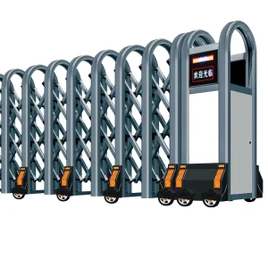 Industrial Outdoor Electric Telescopic Retractable Gate