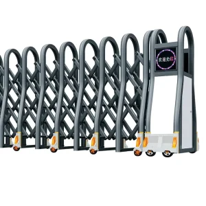 Industrial Outdoor Electric Telescopic Retractable Security Gate