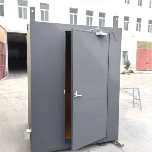Industrial Radiation Protection Lead X-ray Shield Door for Nondestructive Testing Laboratory