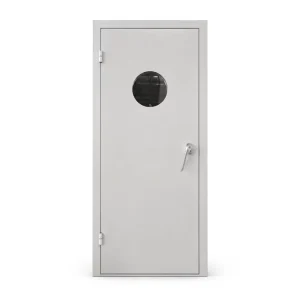 Industrial Soundproof Acoustic Steel Door with Observation Window for Test Rooms and Machinery Enclosures