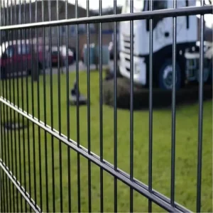 Industrial Style 868 Double Wire Fence Easy Installation Double Rod Mesh Fence Decorative Welded Double Wire Mesh Fence