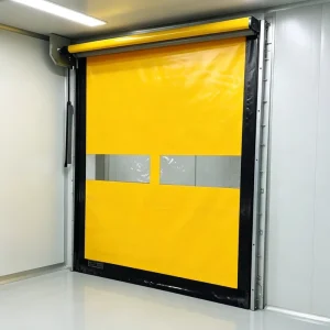 Industrial Zipper Fast Rolling Door High-Speed Insulated PVC Shutter Door for Warehouse Logistics Passage
