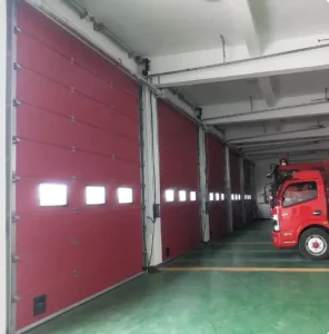Insulated 40mm Fire Linkage Door with Synchronized Open-Close Control for Fire Stations and Emergency Exits