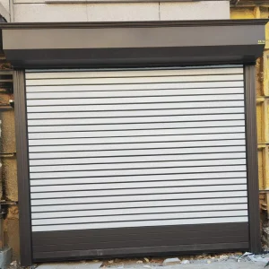 Insulated Aluminum Alloy Rolling Shutter Garage Door